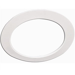 Halo Recessed Lighting, 4 5/8" Metal Oversize Trim Ring - White