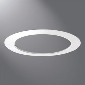 Halo Recessed Lighting, Oversized White Metal Trim Ring - For 466, 468 and 480 Trims