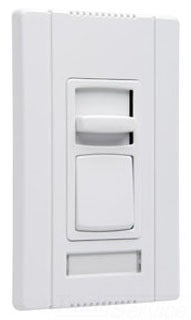 Pass & Seymour CDLV703PLA Dimmer Switch, 700W Magnetic Low Voltage, 120V, Single Pole/3-Way, Slide w/ Preset On/Off Switch - Light Almond
