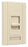 Pass & Seymour CD4FB3PI Dimmer Switch, Fluorescent 24 VDC, Single Pole/3-Way Slide w/ Preset On/Off Switch - Ivory