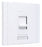 Pass & Seymour CDFB7277W Dimmer Switch, 7A 2-Wire Electronic Fluorescent 120 VAC, Single Pole Slide to Off - White