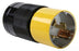 Pass & Seymour CS6365 Locking Device Plug, 125/250 VAC, 50A, 3-Pole, 4-Wire, Non-NEMA Locking, Polarized, Grounding