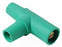 Pass & Seymour PSTTG Cam Type Device Tee Adapter, Male/Female/Female Tapping Tee Adapter - Green