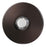 Nutone Pushbutton, Round Stucco Recess Mounted Doorbell - Oil Rubbed Bronze