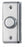Nutone Pushbutton, Lighted Rectangular Surface Mounted Doorbell - Satin Nickel