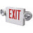 Cooper Lighting PC4-RU Sure-Lites LED Exit Sign, Self-Powered, Double Face, White with Red Letters
