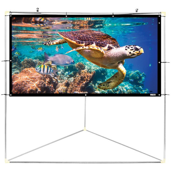PYLE HOME(R) PRJTPOTS101 Portable Outdoor Projection Screen (100")
