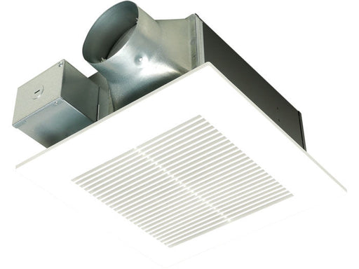 Panasonic WhisperFit EZ Low Profile Bath Fan, Energy Star AC Dual-Speed 80 or 110 CFM Ventilation - 4" Duct 