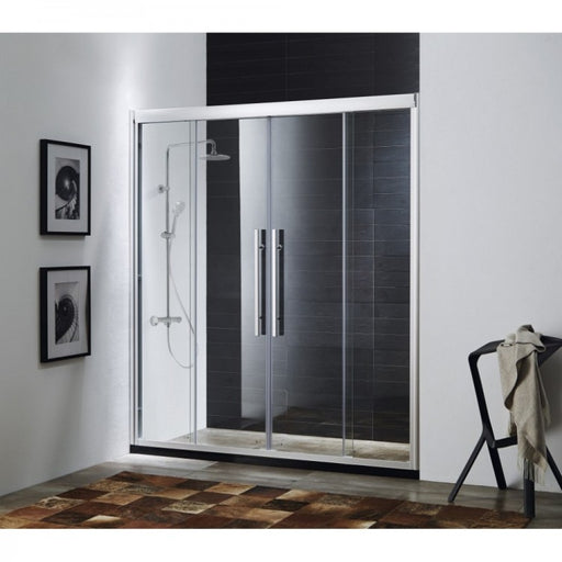 Paragon Bath 0ADR-584B Shower Door, Clarity 59" Framed Sliding 5/16" - Clear/Chrome