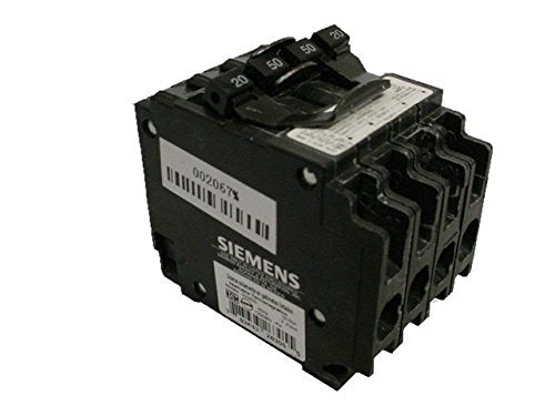 Siemens Q22050CT2 SIEMENS Standard Breaker - Two 20-Amp Two Pole, Two 50-Amp Two Pole