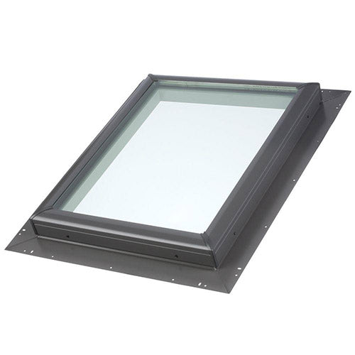 VELUX Skylight, 24 3/16" W x 24 3/16" H Fixed Pan-Flashed w/Laminated LowE3 Glass 