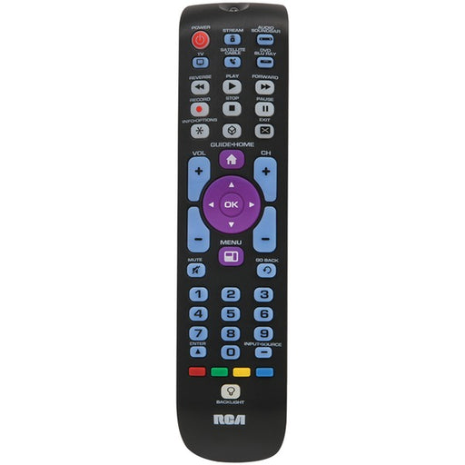 RCA RCRN05BHE RCRN05BHE 5-Device Backlit Universal Remote with Streaming