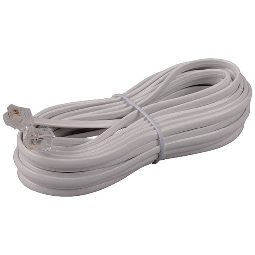 RCA TP243WHR TP243WHR White Phone Line Cord (25ft)