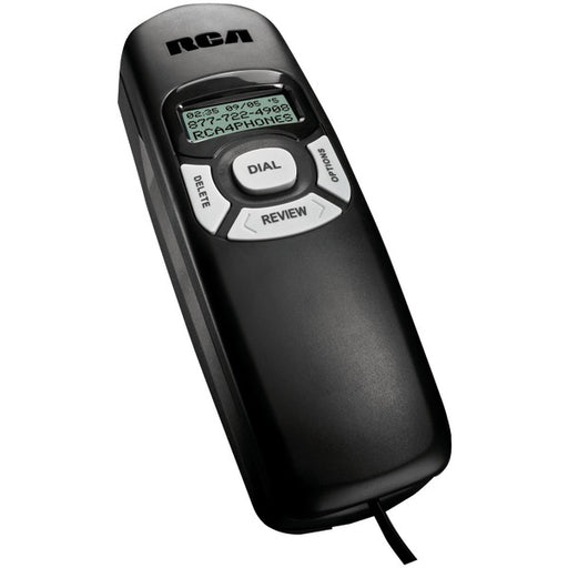 RCA 1104-1BKGA 1104-1BKGA Slim-Line Phone with Caller ID