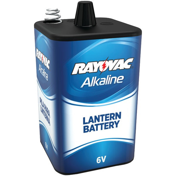 RAYOVAC(R) 806 RAYOVAC 806 6-Volt, 4-Alkaline, D-Cell-Equivalent Lantern Battery with Spring Terminals