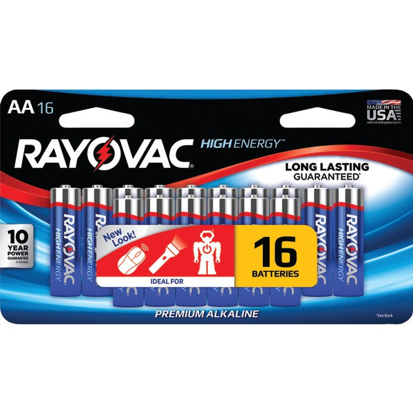 RAYOVAC(R) 815-16LTJ RAYOVAC 815-16LTJ AA Alkaline Batteries (16 pk)