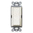 Lutron Light Switch, Satin Colors Rocker Switch, Single-Pole - Biscuit