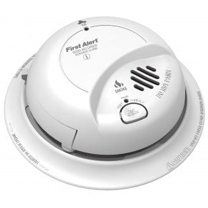 BRK Combo Smoke & Carbon Monoxide Alarm w/ Sealed Lithium Battery Backup - Hardwired