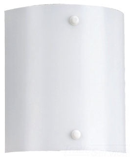 Sea Gull Lighting 4974BLE-15 Wall Sconce, 13W, Fluorescent, G24Q-1 Quad 4-Pin, 10-/2" W x 12" H, w/ 4" Extension - White