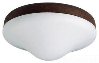 Sea Gull Lighting Ceiling Fan Light Kit, 13W E26 Base Compact Fluorescent, 2-Lamp - Bronze Powdercoat