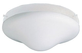 Sea Gull Lighting Ceiling Fan Light Kit, 13W E26 Base Compact Fluorescent, 2-Lamp - White Powdercoat