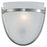 Sea Gull Lighting 41115-962 Wall Sconce, 100W, A19 Incandescent, E26 Base, 9-1/2" W x 9-1/4" H, w/ 4" Extension - Brushed Nickel