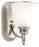 Sea Gull Lighting 41350-965 Wall Sconce, 100W, A19 Incandescent, E26 Base, 6" W x 9-3/4" H, w/ 7-1/2" Extension - Antique Brushed Nickel