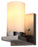 Sea Gull Lighting 41585BLE-962 Wall Sconce, 13W, Compact Fluorescent, GU24, 5" W x 8" H, w/ 5" Extension - Brushed Nickel