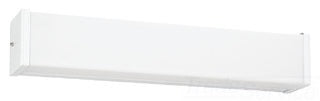 Sea Gull Lighting Bathroom Lighting, 17W, E26 Base, 2-Pin T8 Fluorescent, 24-1/4" W x 4-1/2" H, 2-Lamp Wall Mount Light Fixture - White