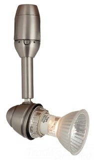 Sea Gull Lighting 94720-965 Track Lighting Fixture, MR16 GU10 Halogen 50W, Transitional Head - Antique Bronze Nickel