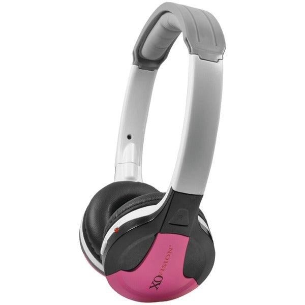 XOVISION(R) IR630P XOVision IR630P IR Wireless Foldable Headphones (Pink)
