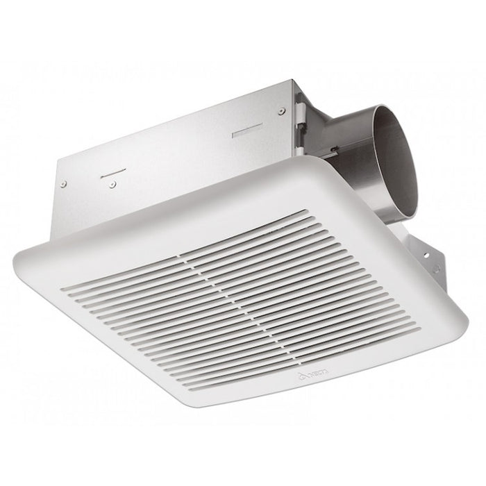 Delta Breez SLM70H SlimSeries Bathroom Fan, 3" Duct, 2 Sones - 70 CFM, Humidity Sensor