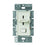 Lutron Dimmer Switch, 450W 1-Pole Skylark Magnetic Low Voltage Light Dimmer w/ Preset - Light Almond