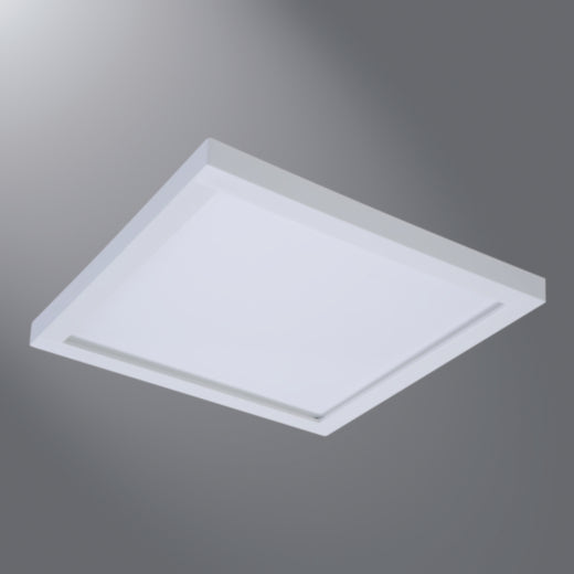 Halo Surface LED Downlight Kit for 6" Square, 120V, 90CRI - 2700K - 600 Lm - White