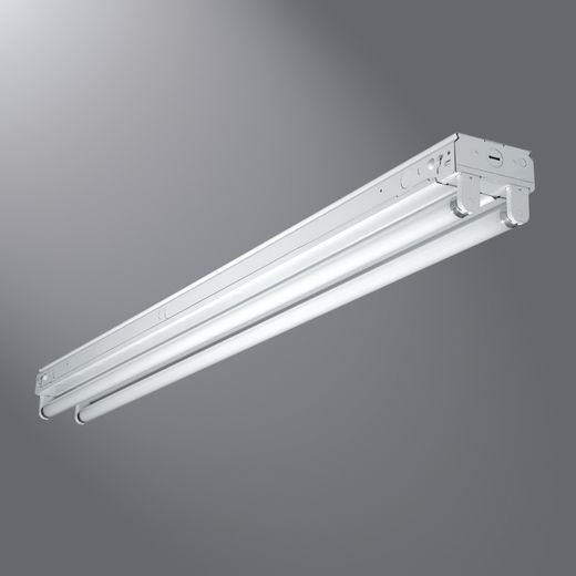 Cooper Lighting SSF-254T5-UNV-EBT1-U Metalux Fluoresecent Strip Light, 54W, 2 Lamp, T5, Standard, Strip Surface Mount - 4'