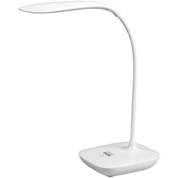 ON MY DESK 990007 On My Desk 990007 Compact Rechargeable LED Desk Lamp with Touch Dimmer