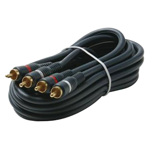 STEREN(R) 254-230BL Steren 254-230BL Dual RCA Stereo Cables (50ft)