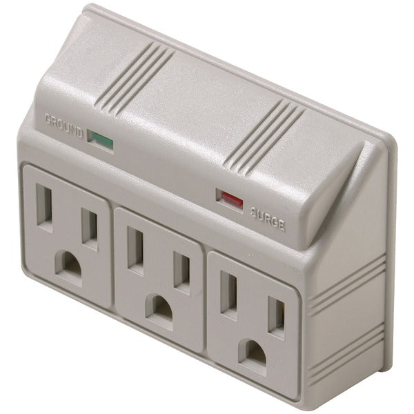 STEREN(R) 905-304 Steren 905-304 3-Outlet 270 Joules Plug-In Surge Protector