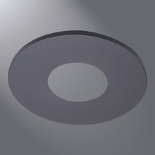 Halo LED Downlight Trim, 2" Round Open Pinhole ML4 Trim, German Bronze Flange