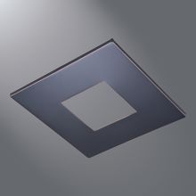Halo LED Downlight Trim, 2" Square Open Pinhole ML4 Trim, Oil Rubbed Bronze Flange