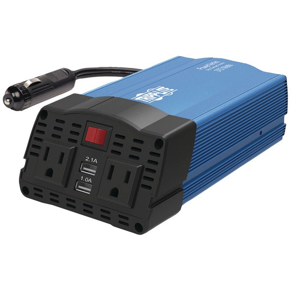 TRIPP LITE(R) PV375USB Tripp Lite PV375USB 375-Watt-Continuous PowerVerter Ultracompact Car Inverter with USB & Battery Cables