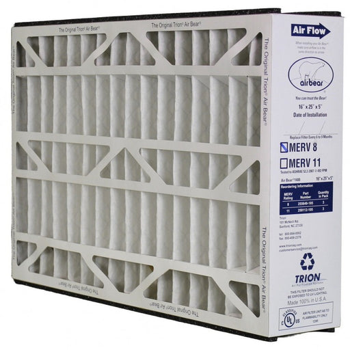 Trion 255649-105 Air Purifier Filter, 16" x 25" x 5", Bear Series - MERV 8