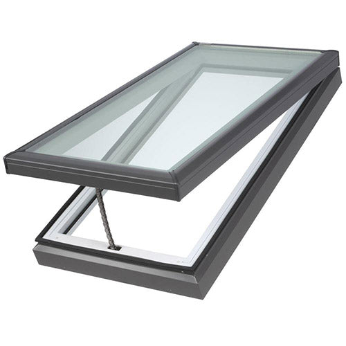 VELUX Skylight, 22 1/2" W x 22 1/2" H Fresh Air-Venting Curb-Mount w/Laminated LowE3 Glass