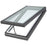 VELUX Skylight, 22 1/2" W x 46 1/2" H Fresh Air-Venting Curb-Mount w/Laminated LowE3 Glass