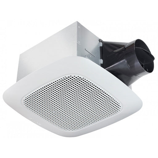 Delta Breez VFB25ADBT SignatureSeries Bathroom Fan, 4" Duct, 1 Sone - 110 CFM - Bluetooth Speaker