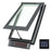 VELUX Skylight, 21 1/2" W x 38 3/8" H " Solar Powered Fresh Air-Venting Deck-Mount w/Laminated LowE3 Glass