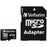 VERBATIM(R) 44081 Verbatim 44081 microSDHC Card with Adapter (8GB; Class 10)