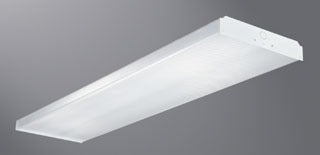 Cooper Lighting WN-232A-UNV-ER81-U Metalux Fluoresecent Strip Light, 2 Lamp, 32W, Acrylic Lens, Commercial Wrap, T8 Ballast - 120/277V