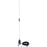 TRAM(R) 10280 Tram 10280 Pre-Tuned 144MHz-148MHz VHF/430MHz-450MHz UHF Dual-Band Amateur Trunk or Hole Mount Antenna Kit with PL-259 Connector