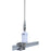 TRAM(R) 1601 Tram 1601 38" VHF 3dBd Gain Marine Antenna with Quick-Disconnect Thick Whip That Stands Tall in the Wind